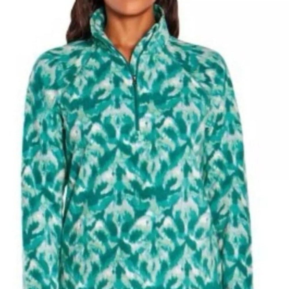 NWT Eddie Bauer Polar Fleece 1/4 Zip Pullover Size XXL
